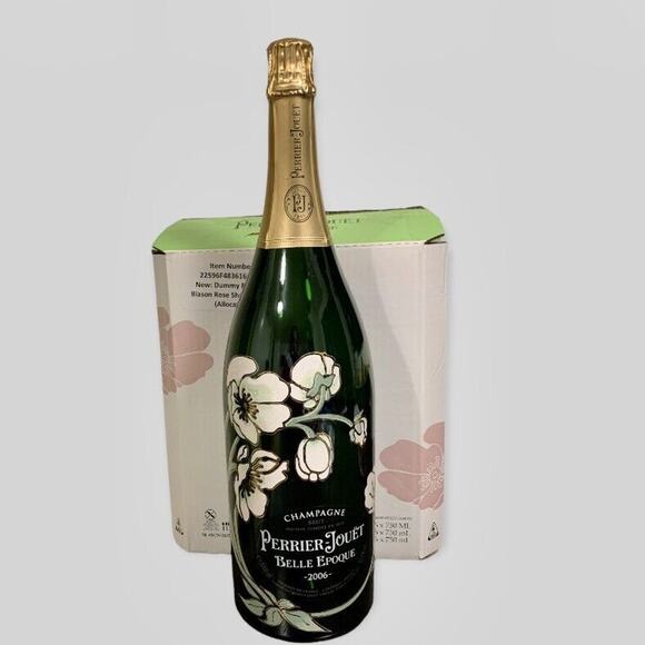 PERRIER JOUET BELLE EPOQUE 2006 GIANT FACTICE DUMMY DISPLAY BOTTLE MAGNUM 3L - Picture 3 of 16